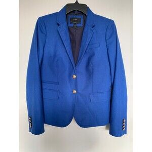 J. Crew Blue Blazer with Gold Buttons